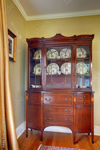 Antique china cabinet