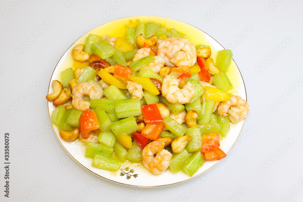 corn and shrimp in a plate corn and shrimp in a plate