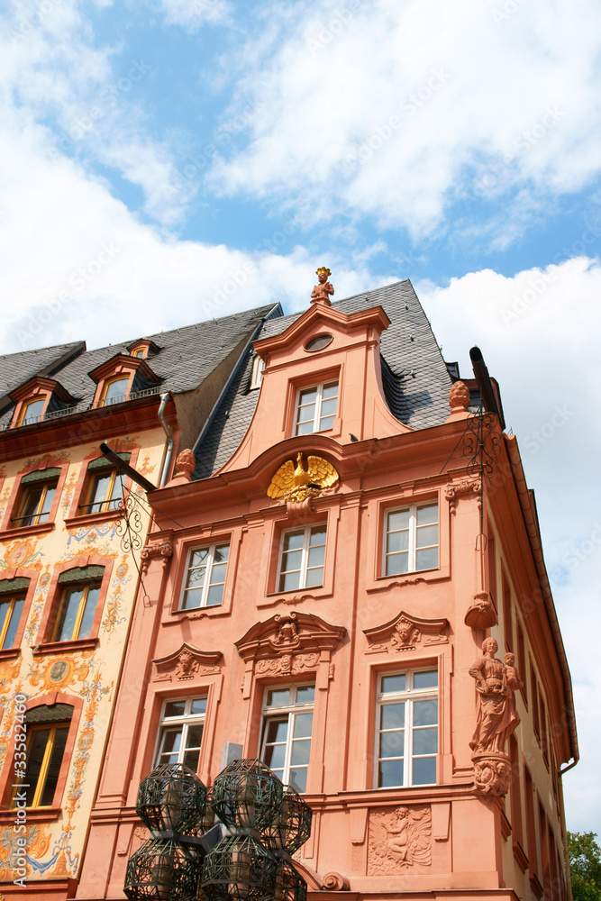 Historical houses in Mainz