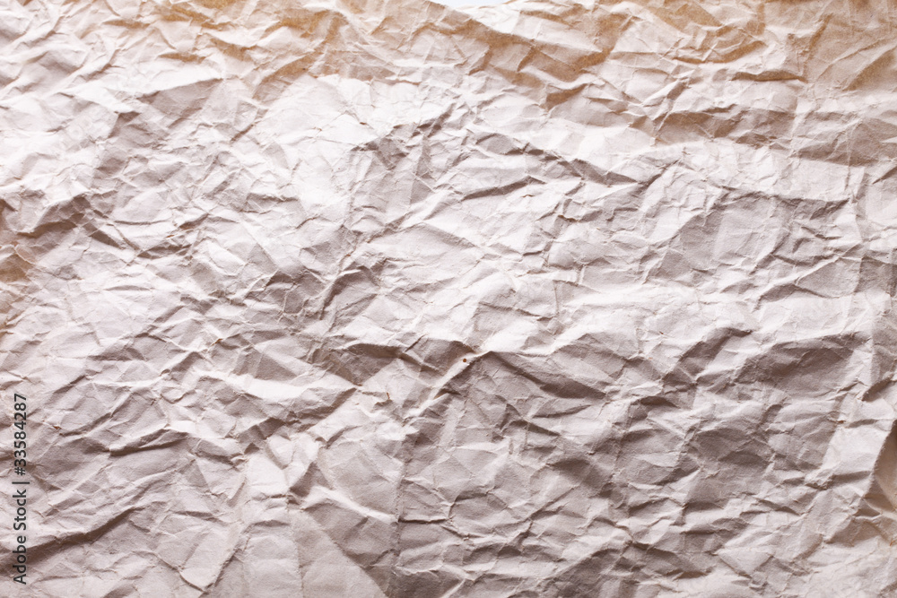 old crushed paper background old crushed paper background