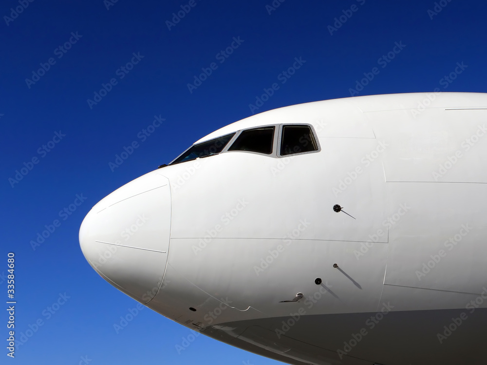 Flugzeugnase Cockpit Flugzeug Flugzeugnase Cockpit Flugzeug