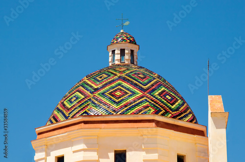 Alghero Cupola Chiesa di San Michele photo