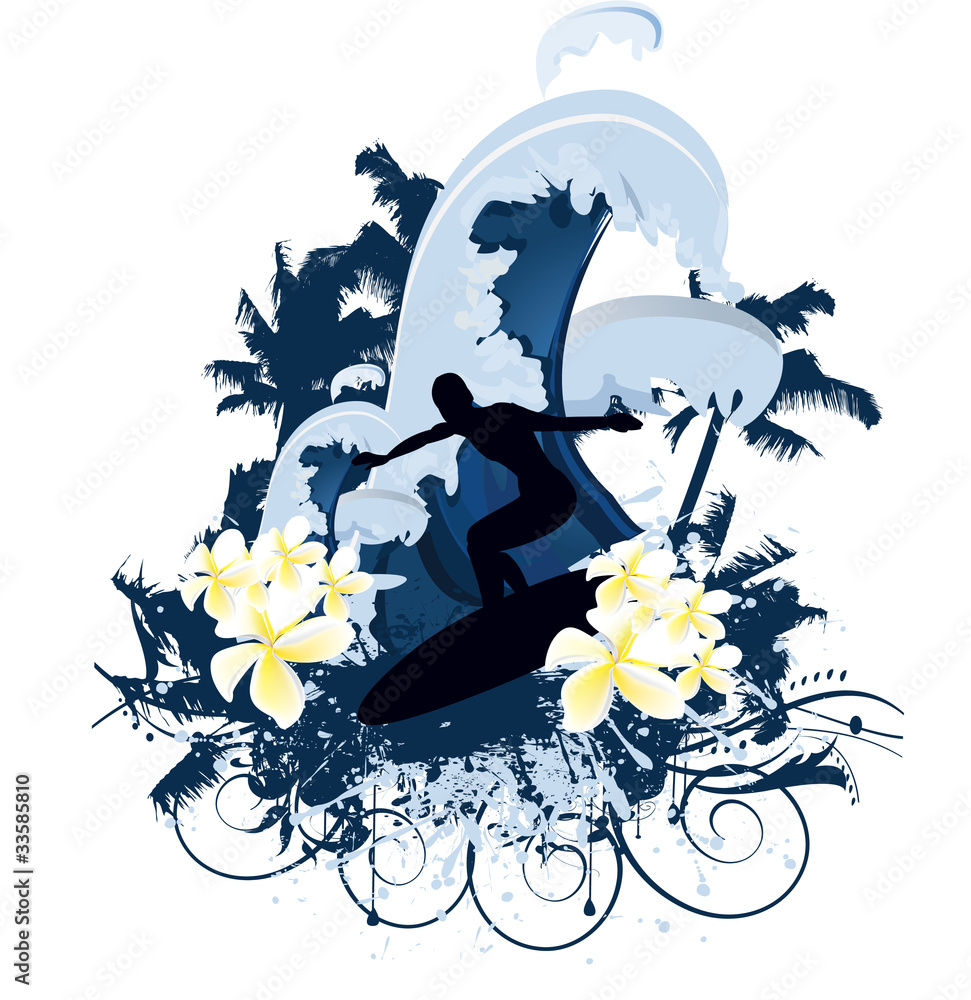 Fototapeta premium surf summer