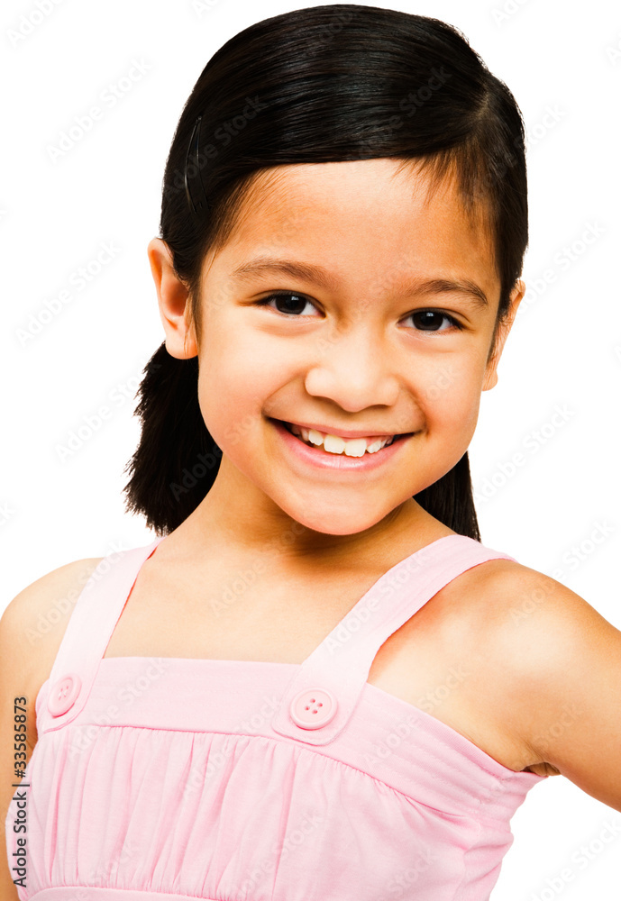 Smiling girl posing Smiling girl posing
