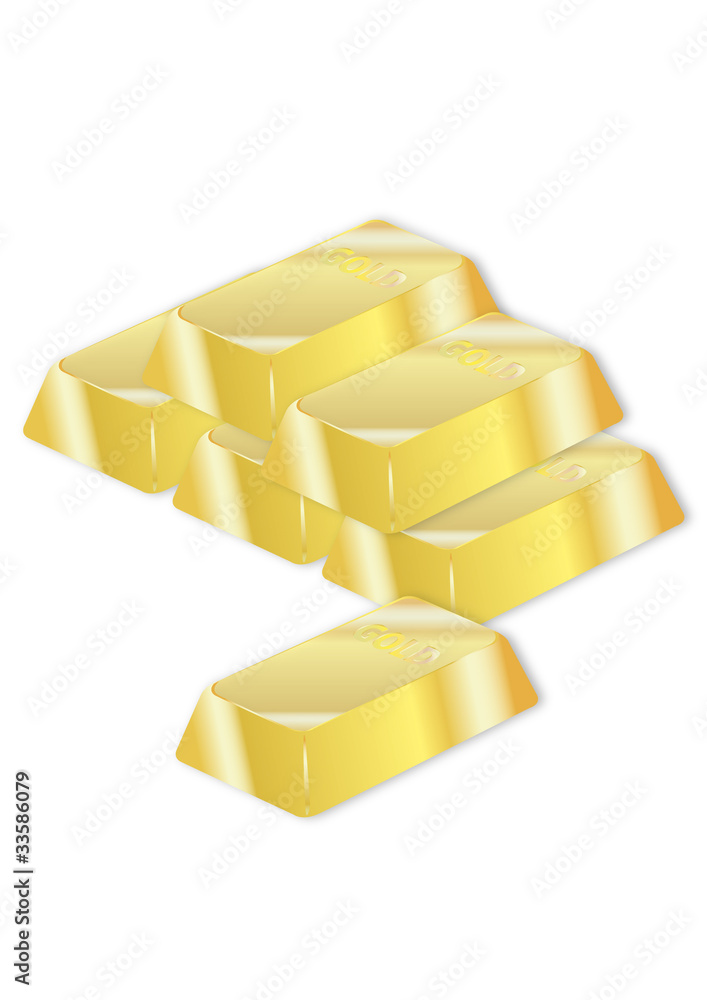 Gold ingot Gold ingot