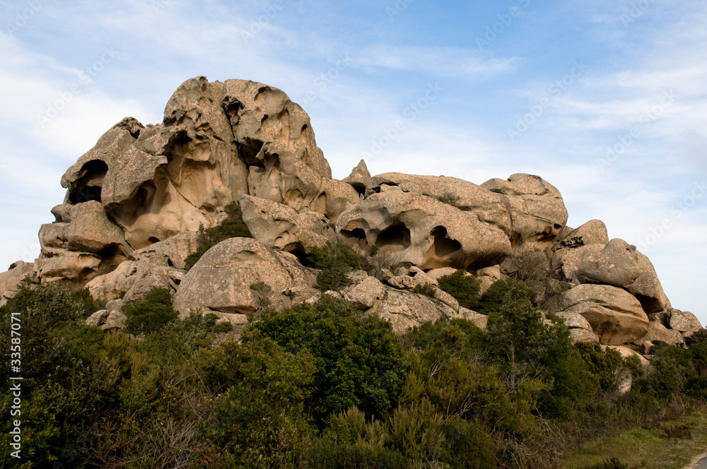 Sardinia, Italy: granite rock formations