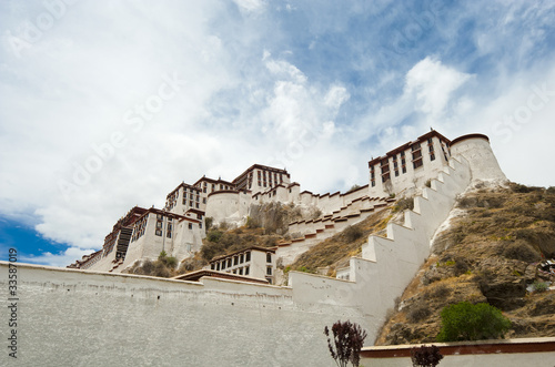 Potala palace in Lhasa, Tibet photo