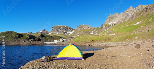 In tenda ad alta quota....Val Formazza