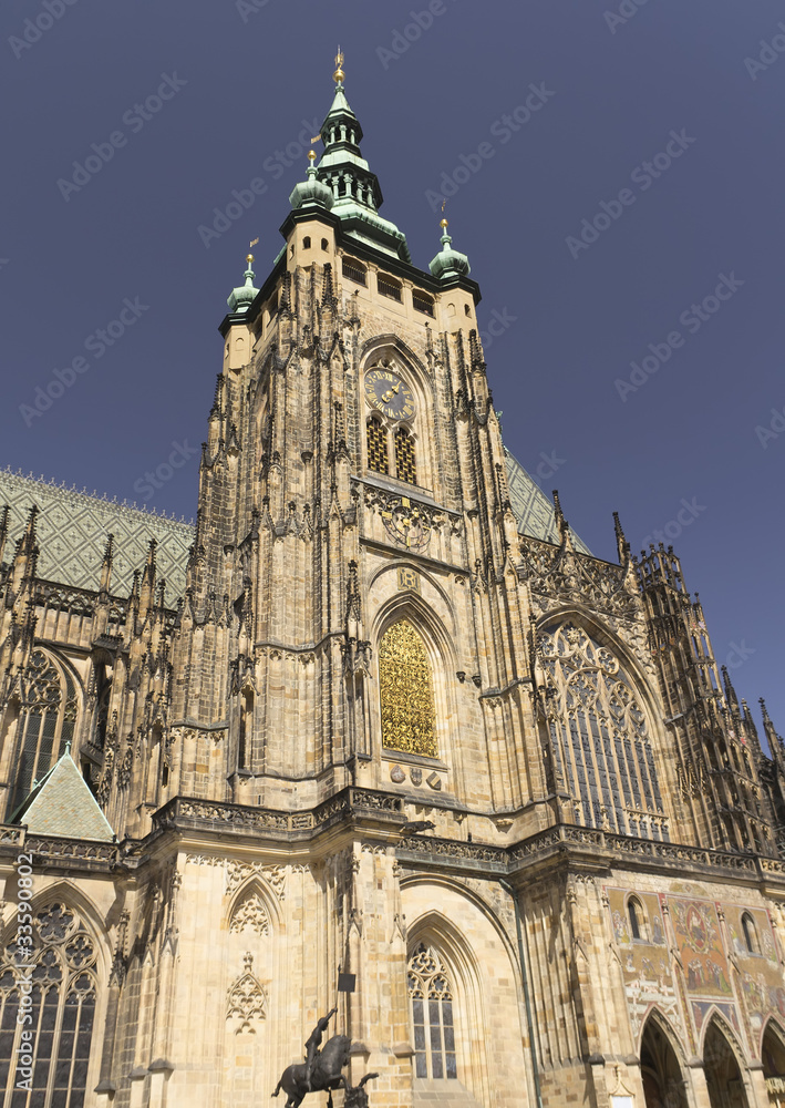 Prague-St. Vitus cathedral (Czech Republic)