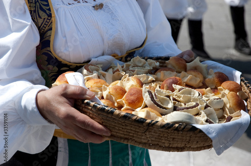 Sardinia, Italy: the Cavalcata Sarda Festival. photo