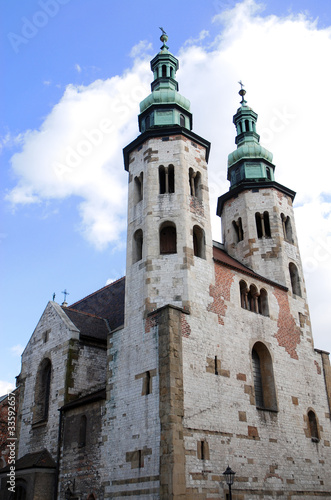 Doppelturm kath Kirche Krakau