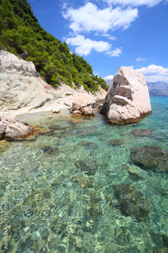Croatia - Marusici beach in Dalmatia