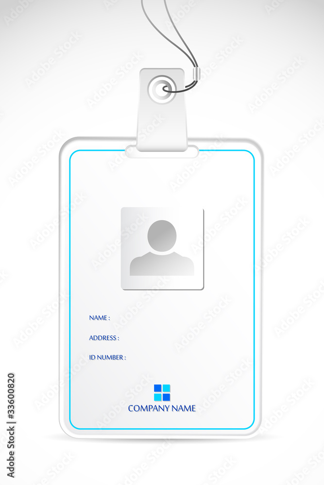 Obraz premium Identity Card