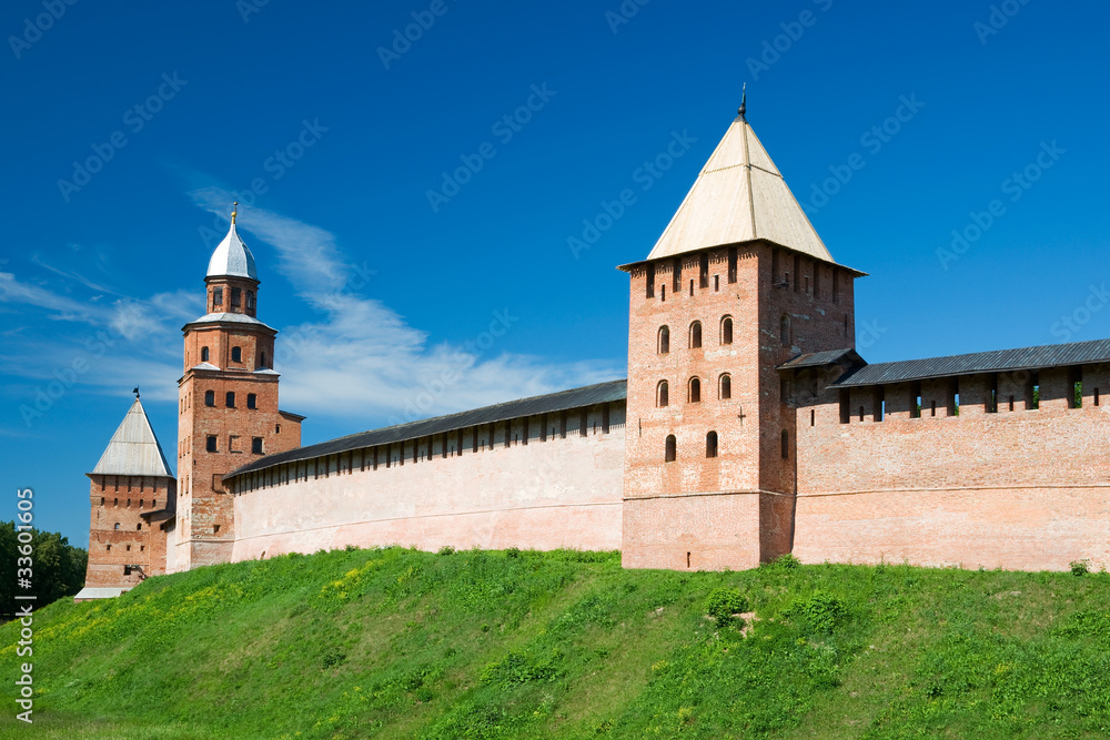 Башни кремля. Великий Новгород