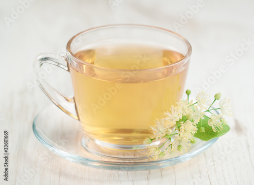 Cup of linden tea