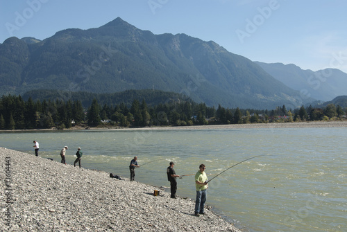 Salmon fishing