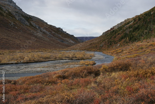 Denali Nationalpark in Alaska USA, Alaskarange photo