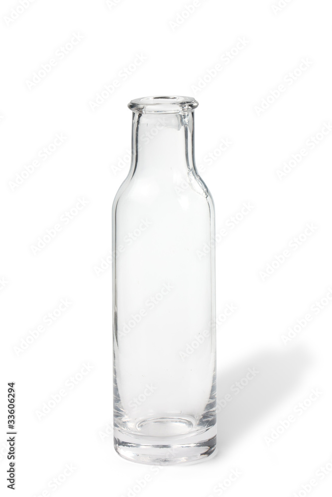Transparent Bottle with a shadow Transparent Bottle with a shadow