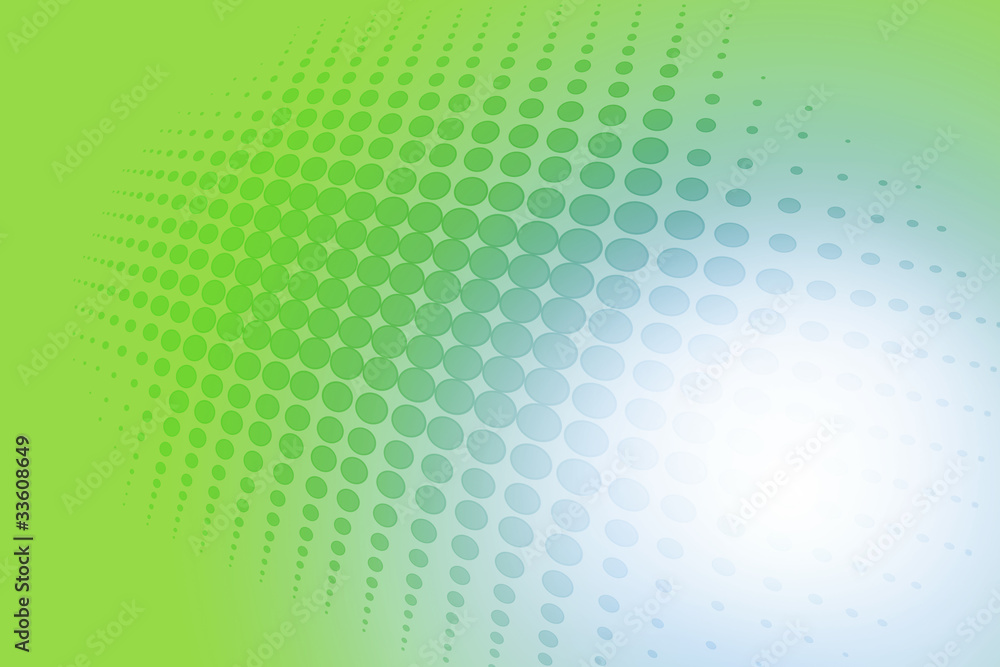 Abstract blue green halftone dots pattern background Abstract blue green halftone dots pattern background