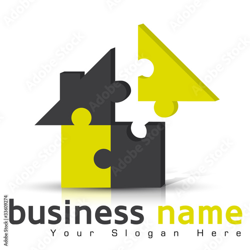 logo maison puzzle
