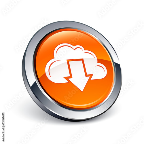 icône bouton internet cloud internet
