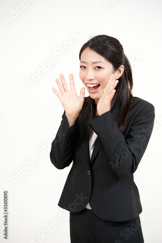 a portrait of asian businesswoman