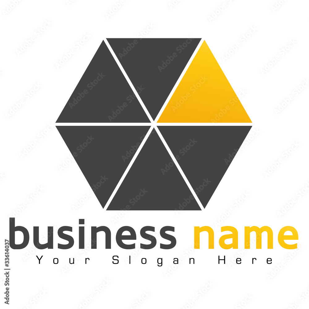 Naklejka premium logo business design