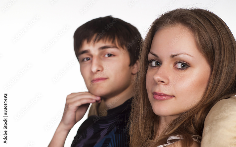 boy and a girl boy and a girl