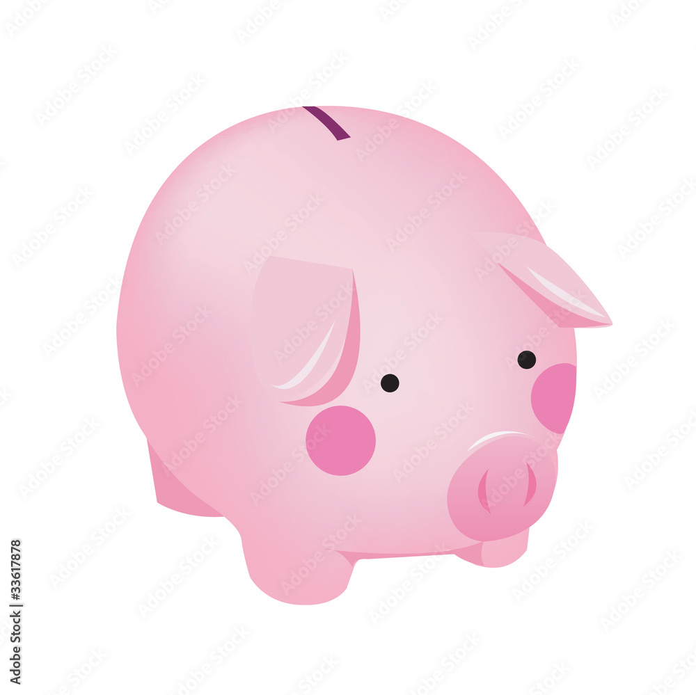 Fototapeta premium Tirelire cochon