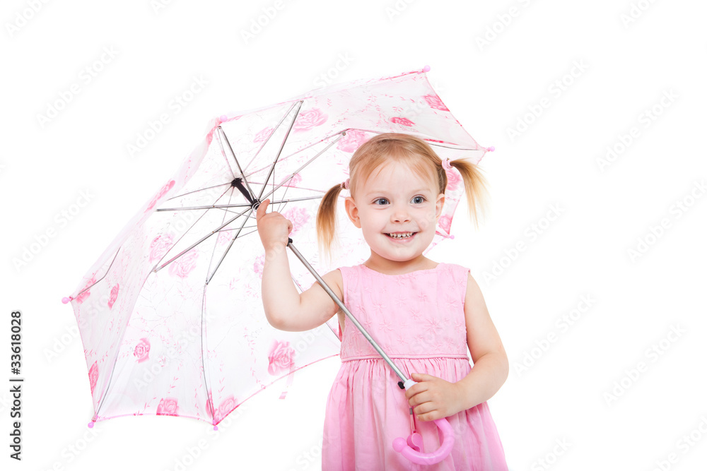 Girl with umbrella Girl with umbrella