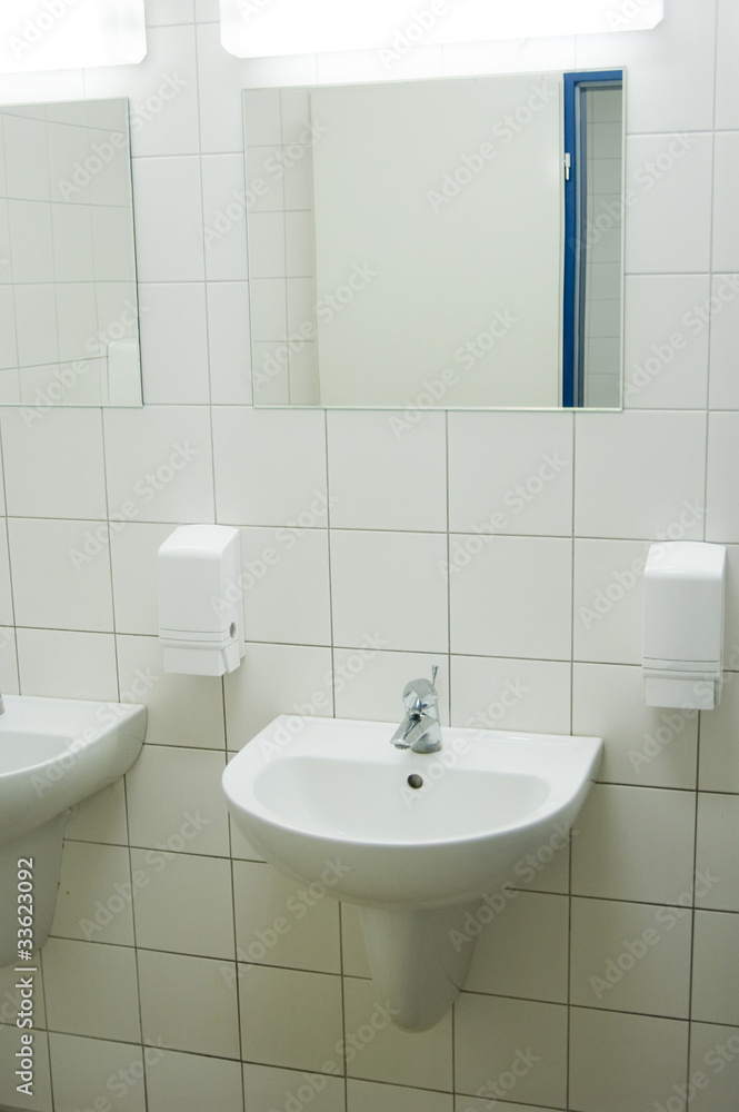 washstand in a toilet washstand in a toilet