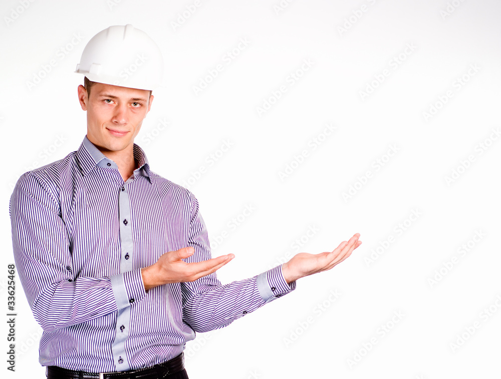 smart engineer on white smart engineer on white