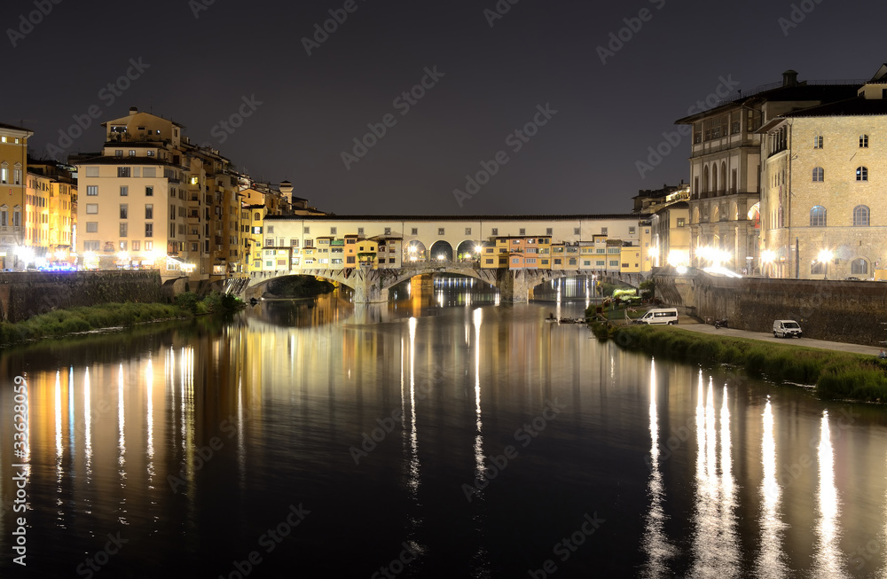 Ponte Vecchio, Florence nightview