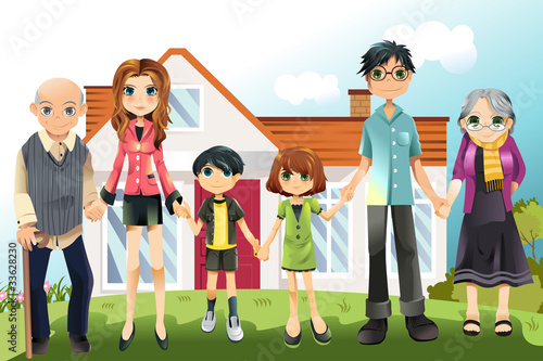 Multi generation family