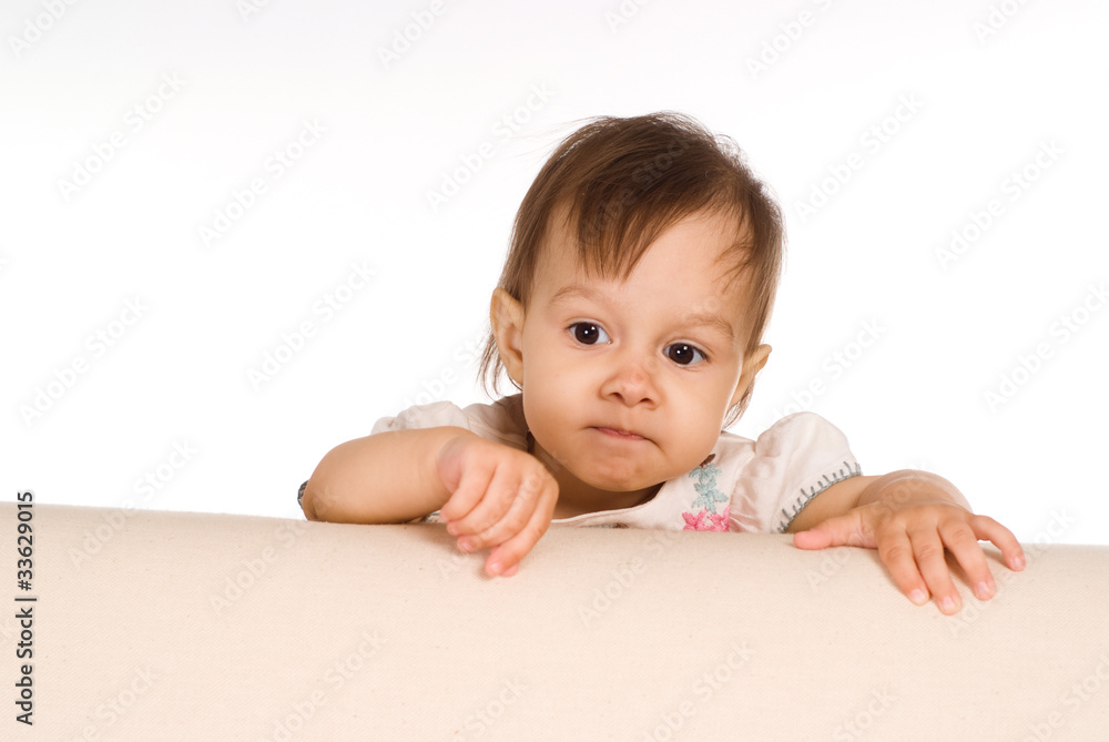 baby on sofa baby on sofa