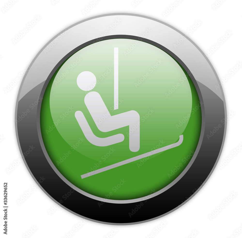 Green Metallic Orb Button Green Metallic Orb Button