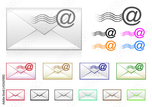 Email busta timbro
