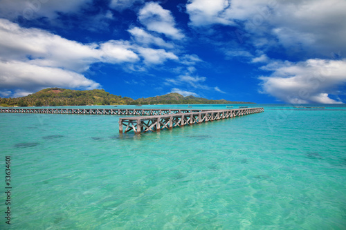 Arriving to a tropical island of Karimunjawa