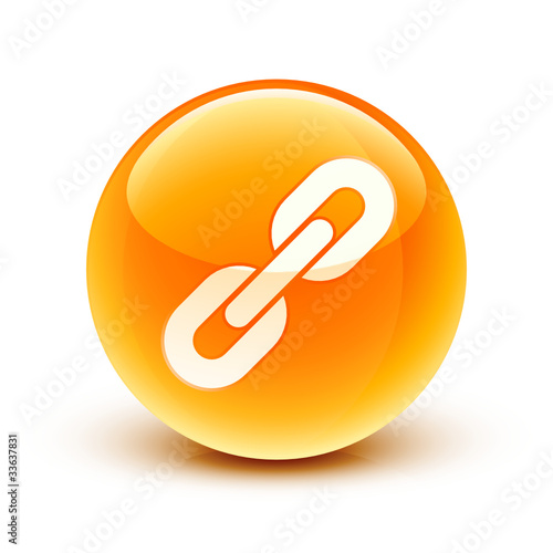 icône chaine lien/ fetter icon
