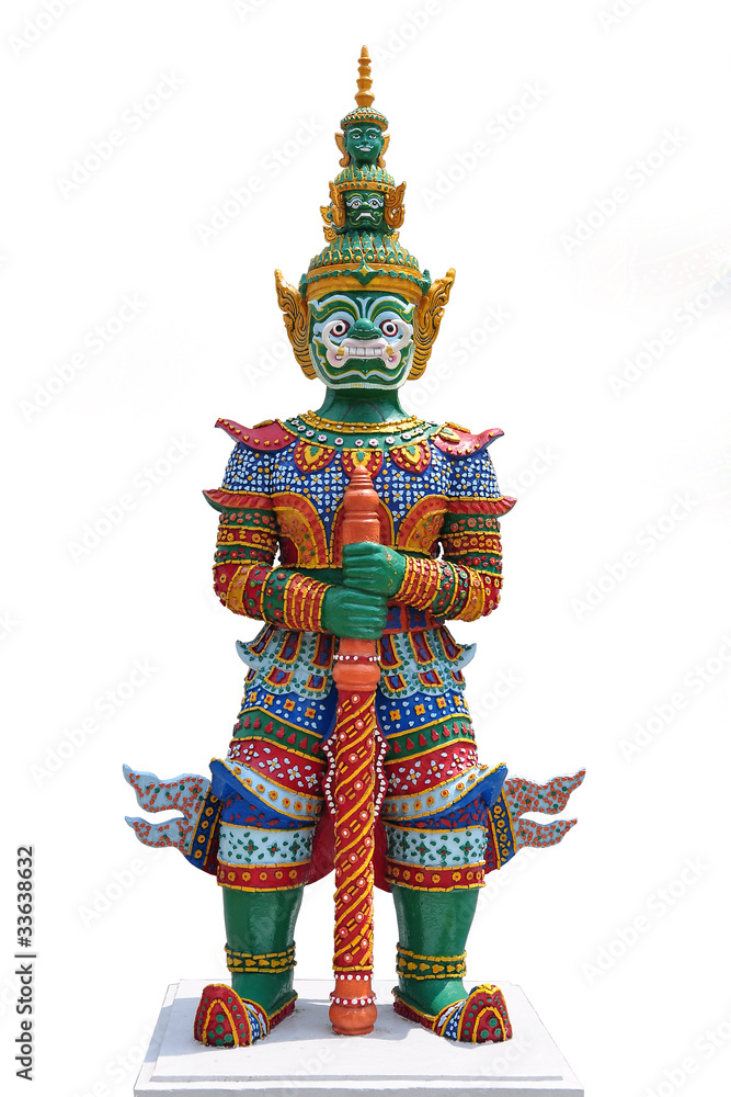 Thai style giant warrior