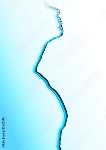 Profilo di donna