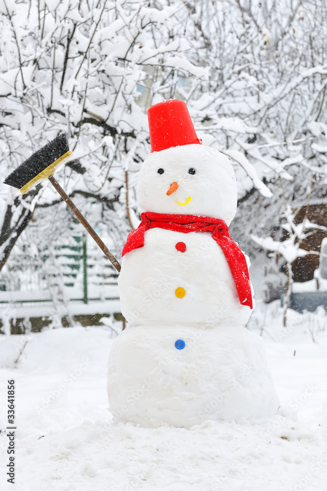 Obraz premium snowman