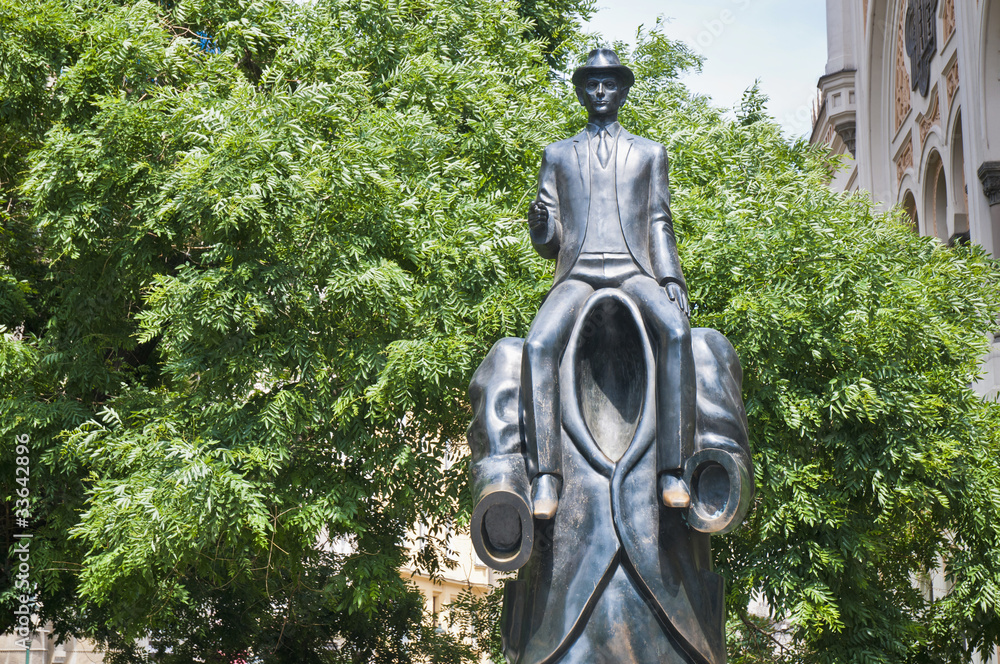 Fototapeta premium Franz Kafka statue