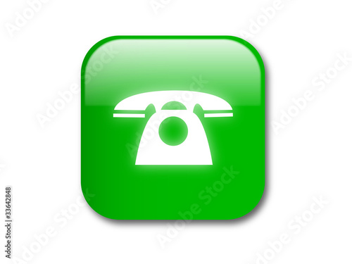 Call button -vector illustration