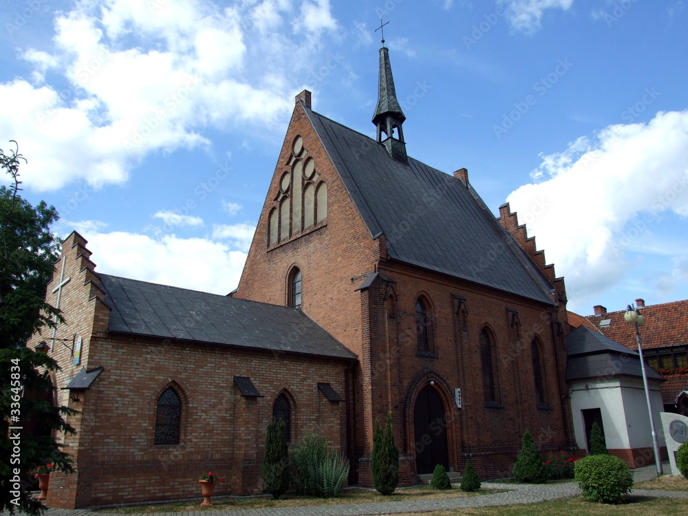 Alte Kirche bei Küstrin in Polen
