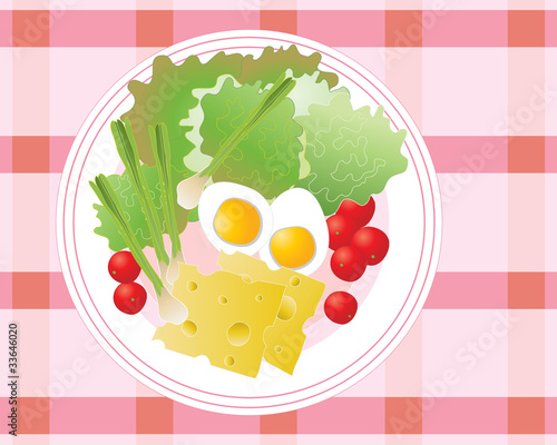 salad plate