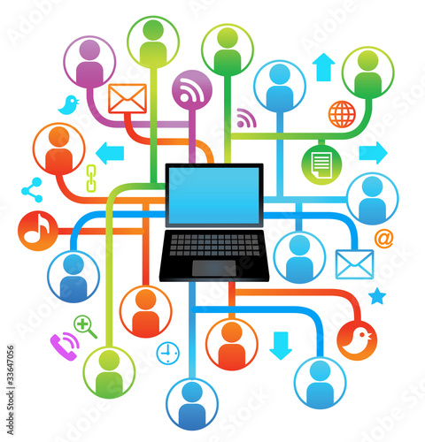 social network laptop SING