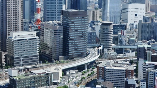 Osaka Umeda business area 　大阪梅田ビジネス街 photo