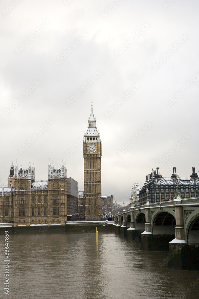 Snow Covered Westminster