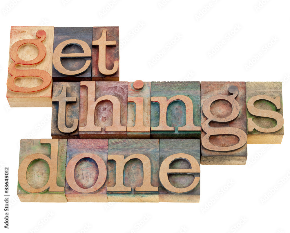 get things done